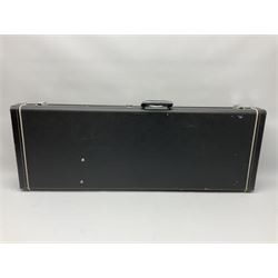 Burns Club Series Marquee electric guitar in fiesta red with maple fretboard; serial no.2002491 L100cm; in hard case with GuitarKes service and set-up certificate dated January 2022