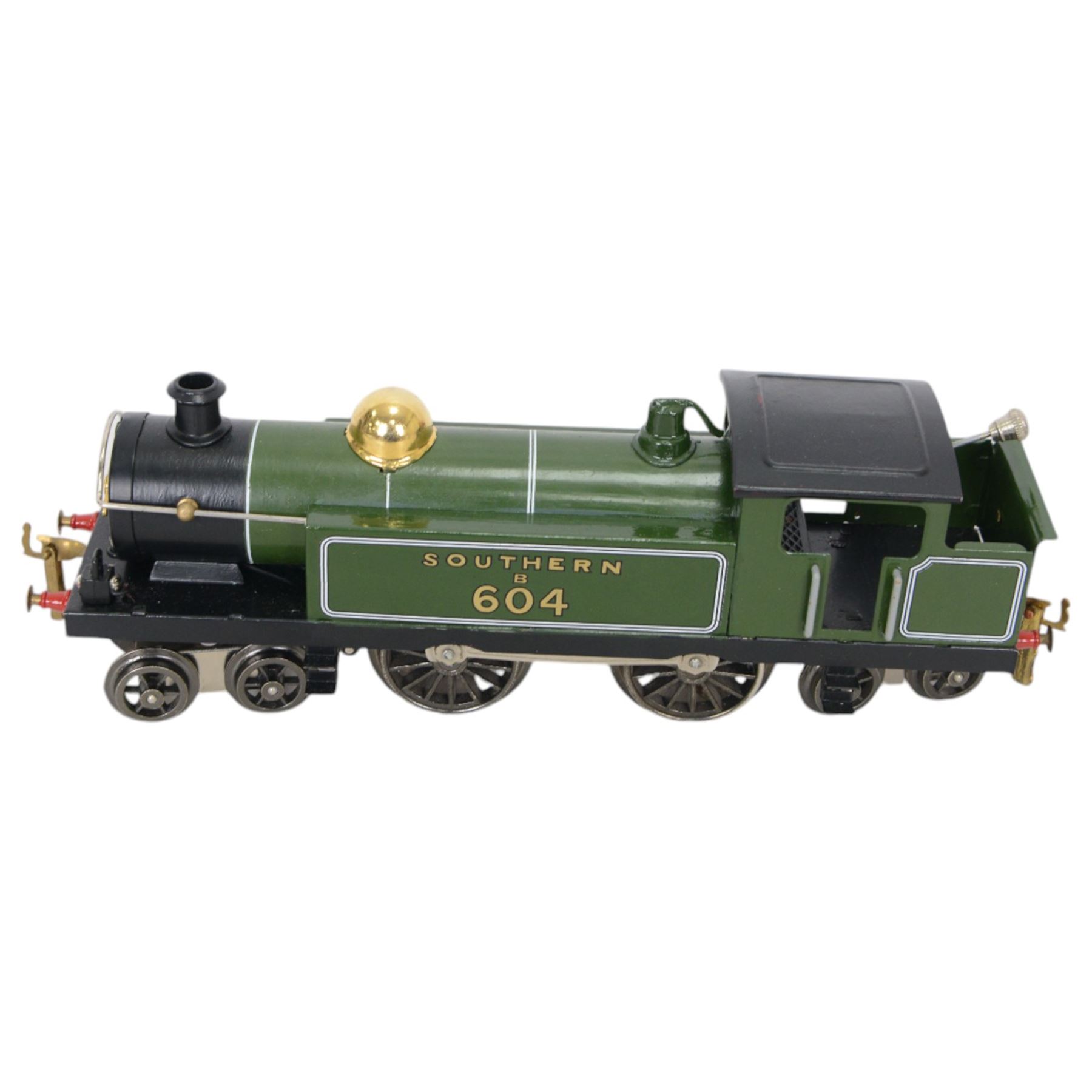 ACE Trains 0 gauge Southern Railway 4-4-4 locomotive no. 604, re-painted in green livery