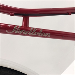  Pendleton Littleton ladies push bike, red and white painted finish  