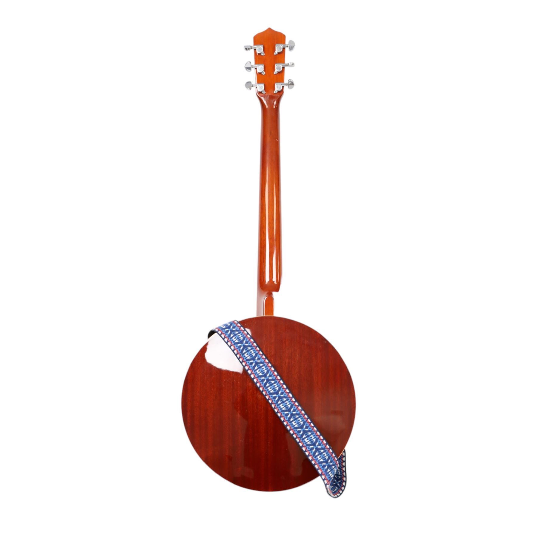 Harley Benton six-string banjo, with mahogany body and neck, L96cm