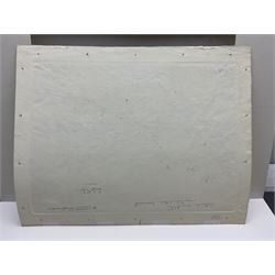 Frederic Stuart Richardson (Staithes Group 1855-1934): 'Hauling Timber above Gatcombe - Long Ashton' Somerset, set three watercolours signed in the margin, titled verso 21cm x 29cm (3) (mounted)