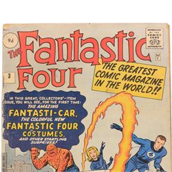 Marvel Silver Age 1962 'The Fantastic Four' issue #3