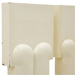 Robert Clatworthy RA (British 1928-2015): 'Figure I', pair of cast fibreglass resin sculptures in white finish, W33cm D16cm H110cm
Provenance: Illustrated on page 119 of the artist's catalogue raisonne; gifted directly by the artist to the vendor's partner