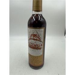 Mixed dessert wine; comprising Chateau Laville 2003 Sauternes, Essensia 2000, California Orange Muscat, Cadillac, 2005 Cuvee Particuliere, all 37.5cl various proof (3)  