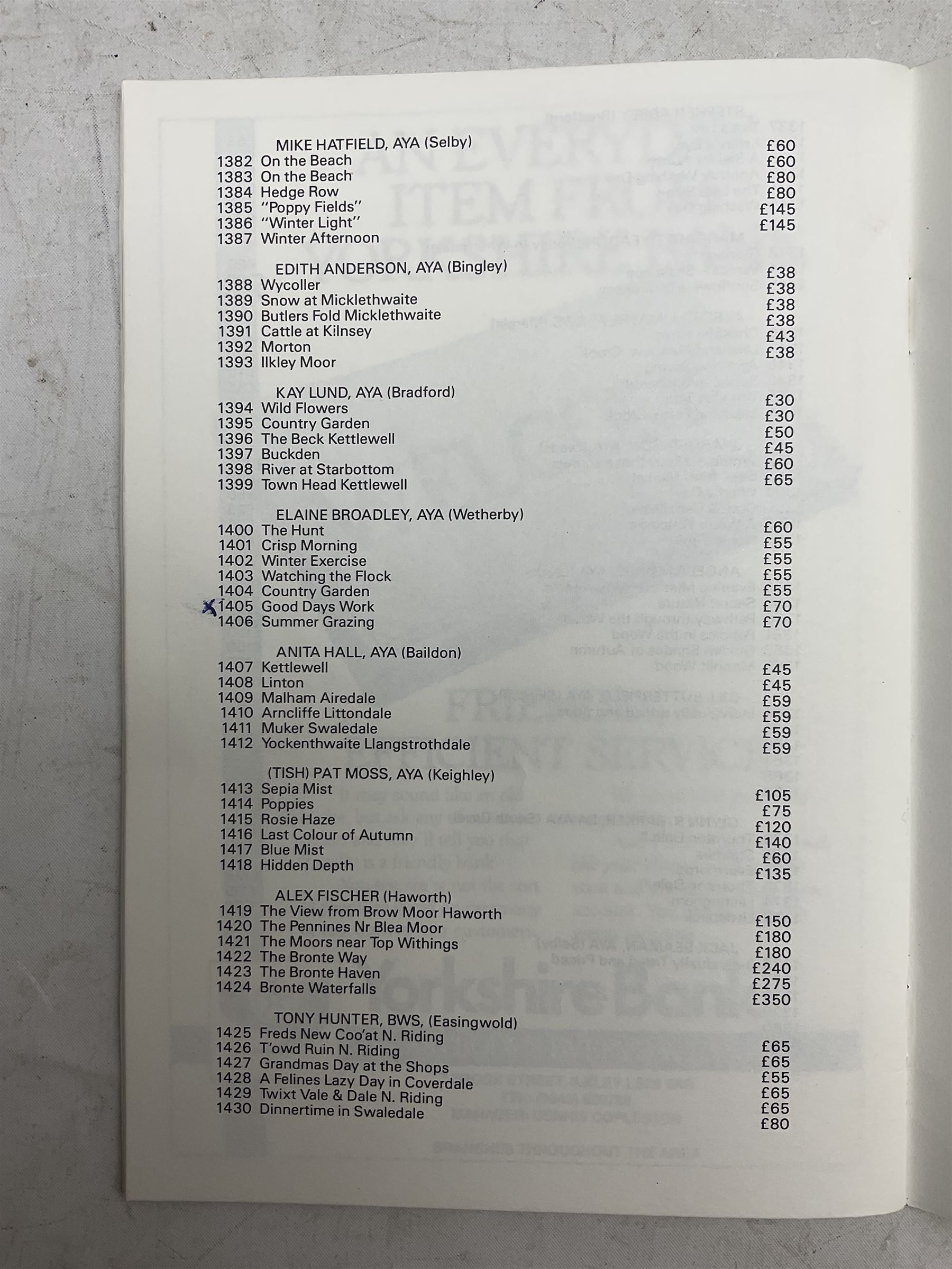 Elaine Broadley  (Yorkshire 20th Century): 'Good Day's Work', oil on canvas signed, titled and dated 1986 verso, with Yorkshire Artists Exhibition catalogue 29cm x 39cm 