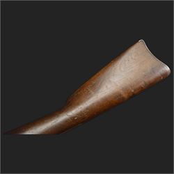 Springfield single shot service rifle, 1866 Allin conversion trapdoor model, 50-70 Cal, the lock marked 1864 with eagle and 