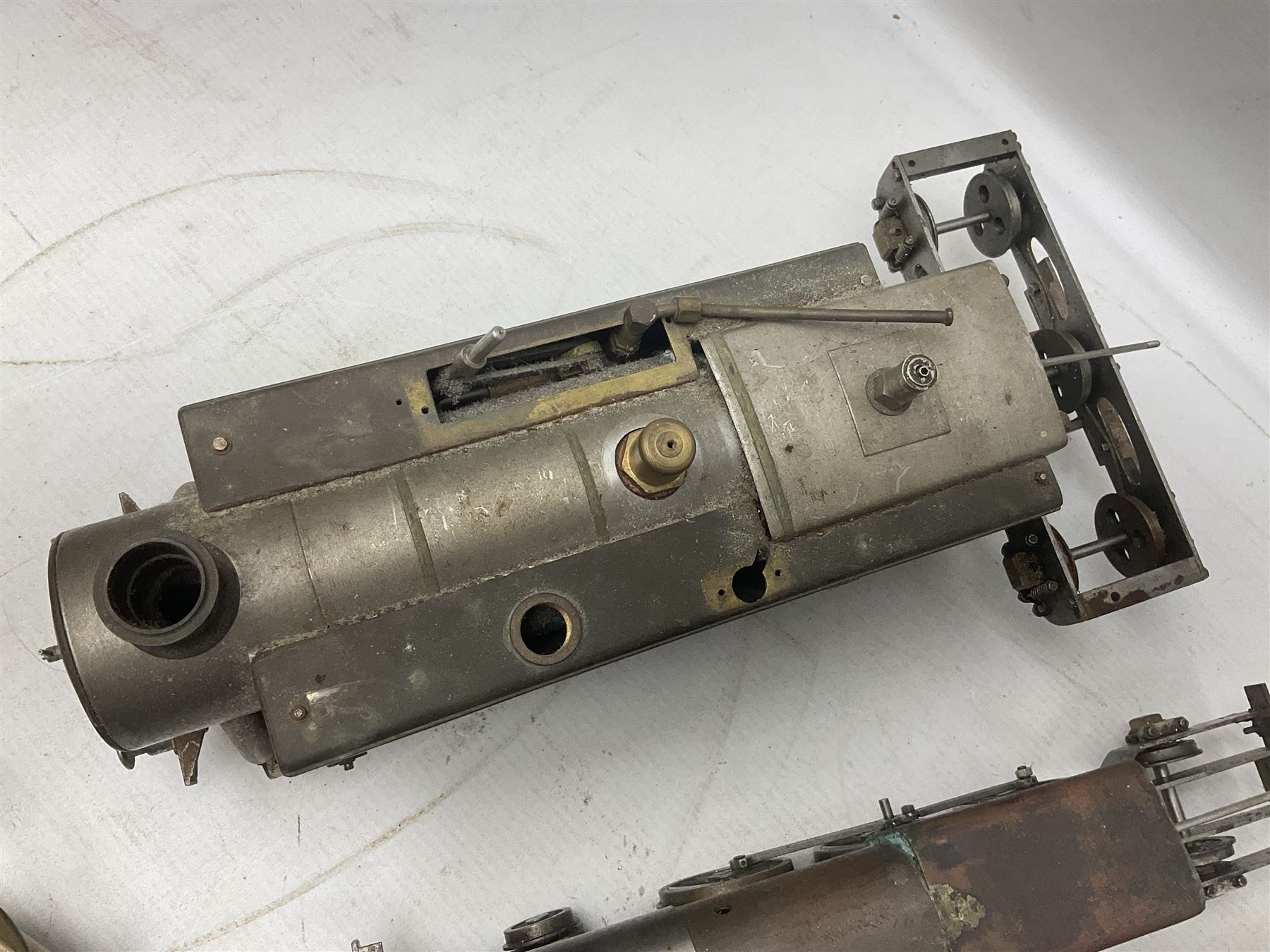 Three part-built live steam locomotives - 1.75