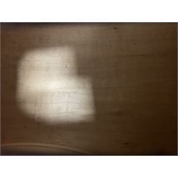 Contemporary 3/4 Double Bass, Body height bottom to shoulder 110cm, With steel tuning pins and ebonised fingerboard, no strings, bridge, tail piece, or endpin Although called a 3/4 size bass, this size is recognised as a regular sized Double Bass 
