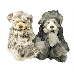 Two large Charlie Bears - 'Donnie' CB614893 and 'Dorothy' CB604814; both with tags; H61cm (2)
