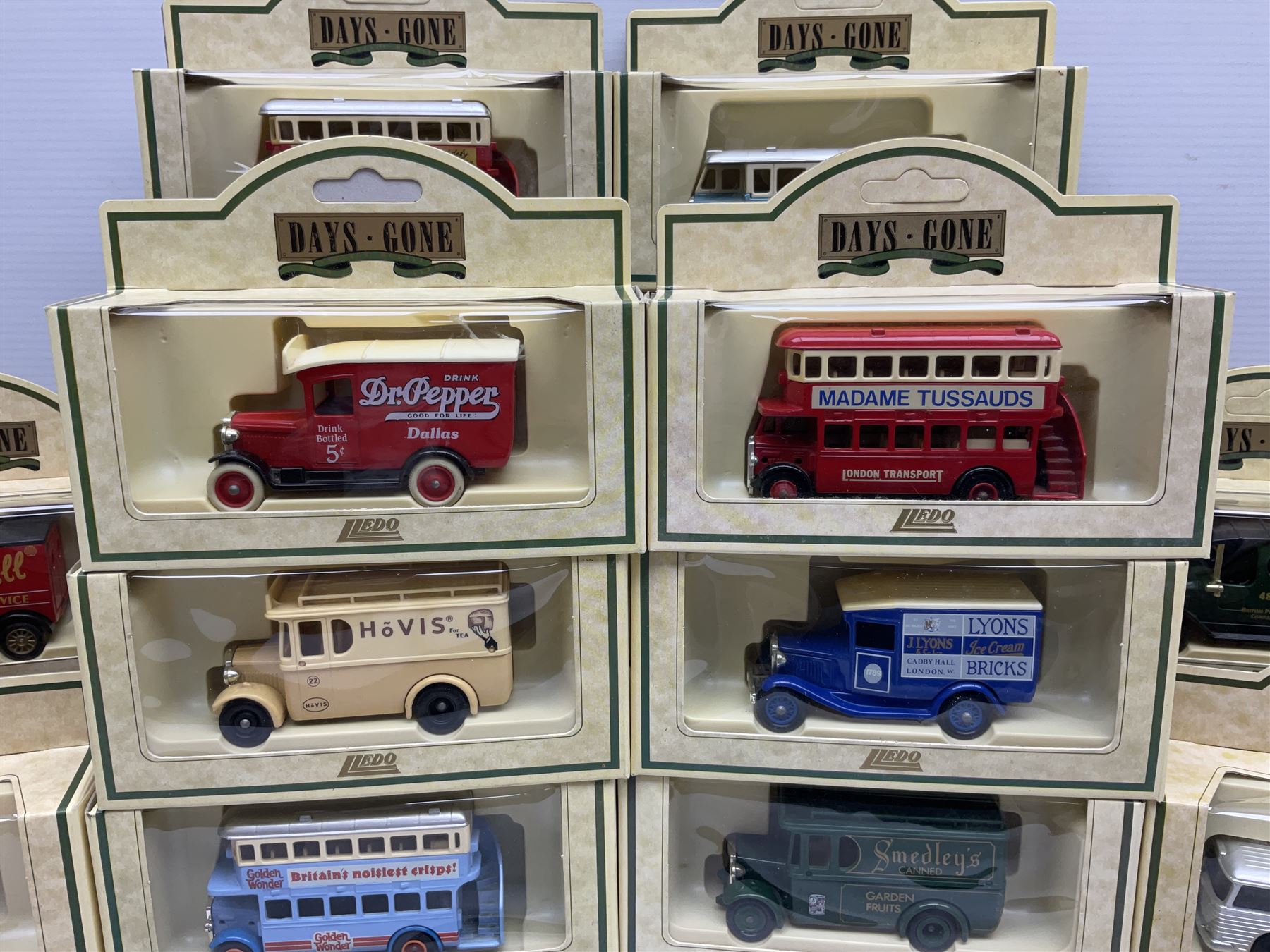 Seventy-six Lledo/ Days Gone die-cast models, all boxed (76)