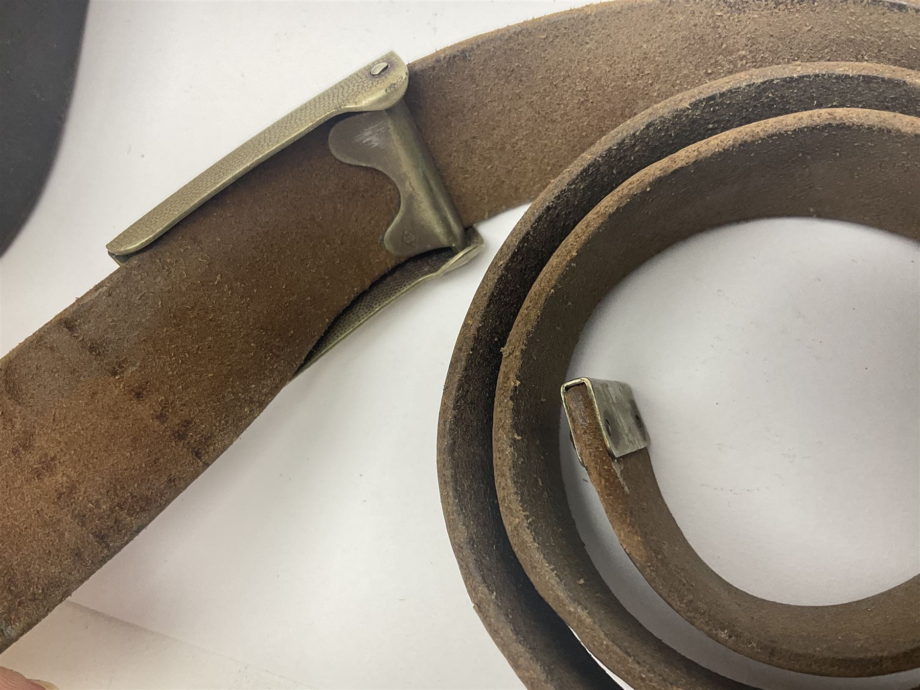 Four East German Youth Organisation belts with buckles (4)