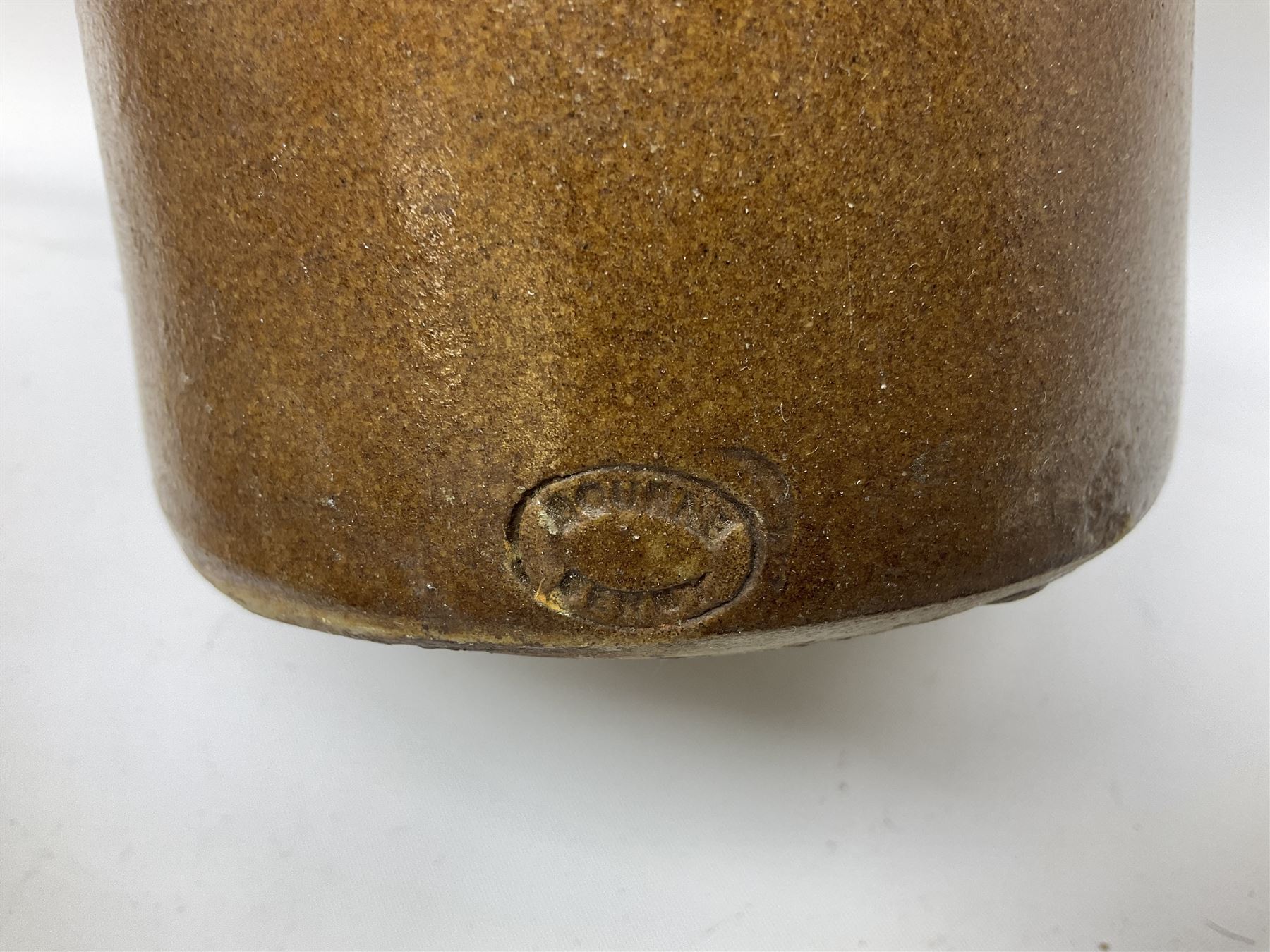 George VI 1937 Coronation flag, the central portrait and date covered with stitched panels 56 x 83cm; sailor's hat; leather holster with belt dated 1943 containing Lone Star toy die-cast Luger gun; and reproduction Stanley brass cased pocket sextant (4)