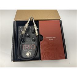 Harman DigiTech Trio Band Creator; boxed with power supply, lead and paperwork; and Pylepro PPDLAI guitar multi effects controller (2)