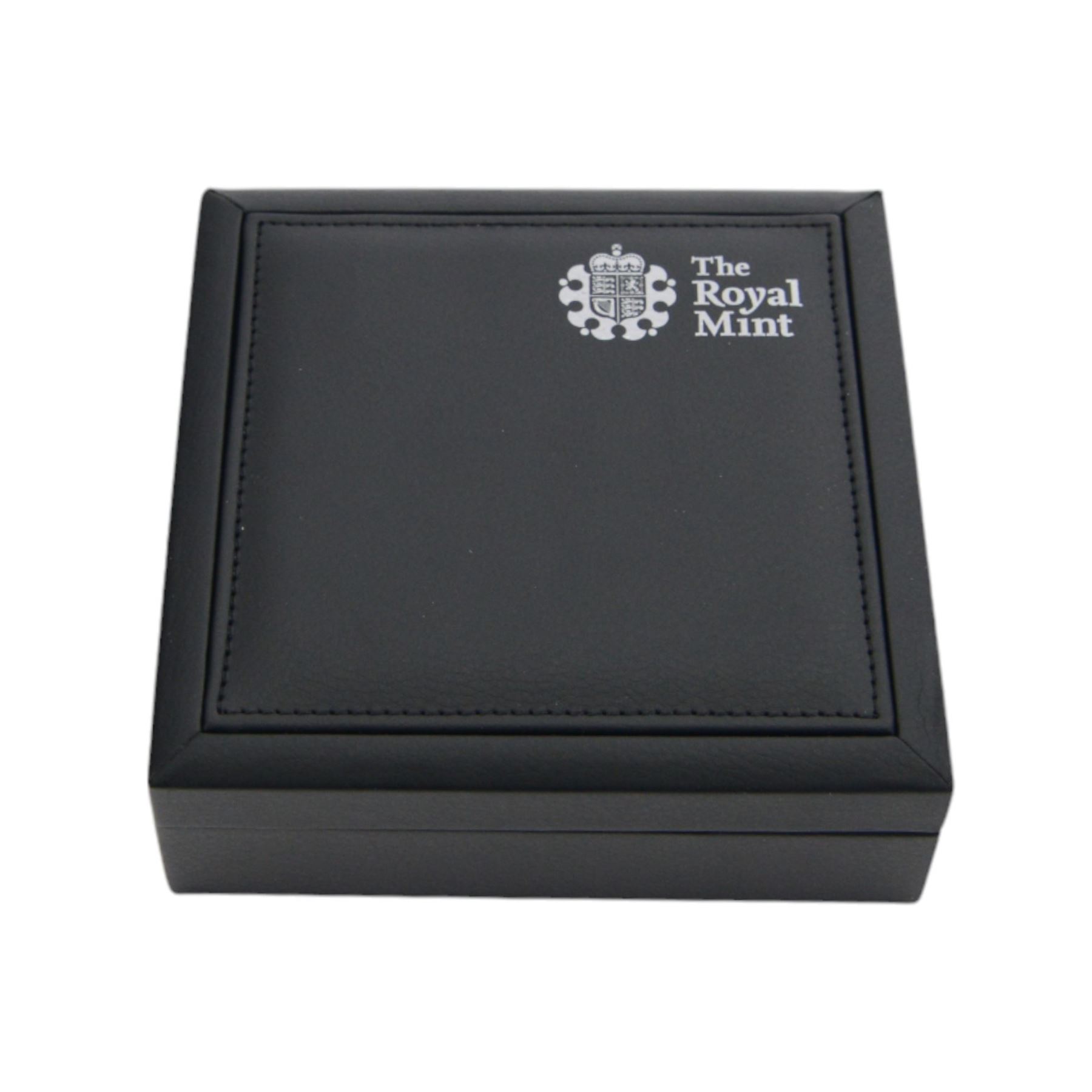 The Royal Mint United Kingdom 2013 'The 60th Anniversary of The Queen's Coronation' five ounce fine silver proof ten pound coin, cased with certificate