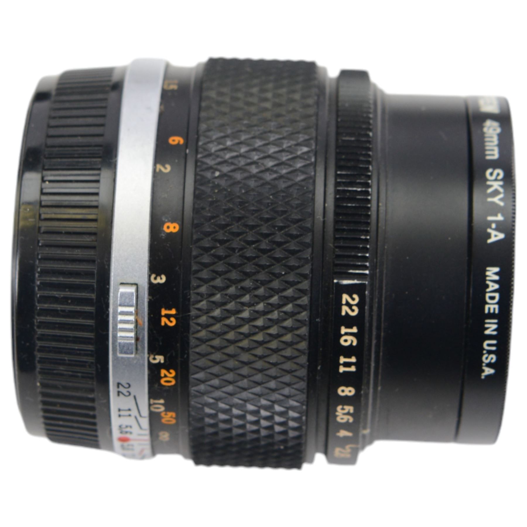 Olympus OM-4 T camera body serial no. 1126911, with two Olympus OM-System Zuiko MC Auto-S lenses, one 1:1.54 f=50mm, the other 1:1.8 f=50mm, an Auto-W 35mm 1:2 lens, Olympus OM winder 2, flash and other accessories, in a Tamrac carry case 