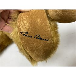 Four modern limited edition teddy bears - two by Russ Berrie, 'Hanley' H56cm and 'Barrymore'; Hermann with growler mechanism; and Northumberland Bearcraft 'Seaton' No.24/50 (4)