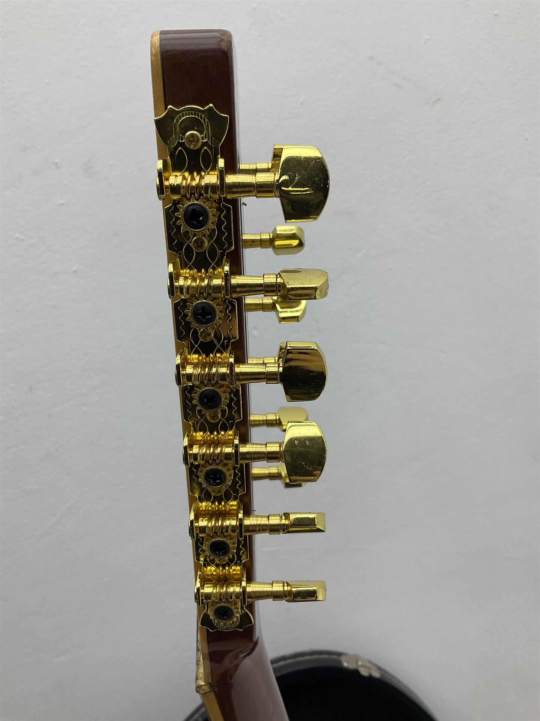 Vintage Daion twelve-string acoustic guitar L107.5cm; in hard carrying case