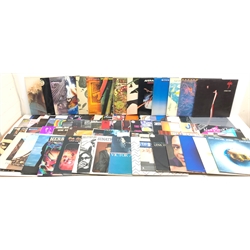  Quantity soul, jazz and funk vinyl records incl George Benson, Nile Rodgers, Lionel Richie, Hank Williams, Commodores, Doobie Brothers, Average White Band, Barry White, Marvin Gaye, etc in two boxes  