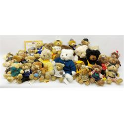 The Teddy Bear Collection - twenty-three character bears including one in factory sealed packaging (some duplicates); together with seven Giorgio teddy bears (30)