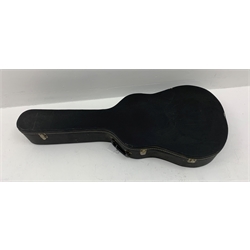  Yamaha model FG-450S-C acoustic/electric guitar with rosewood back and sides and spruce top, fitted with Artec Edge-Nds chromatic tuner, L104cm, in hard carrying case. From the collection of the late John Burgess of Beverley who played in the bands Penjants, Wine, Strollers, Revox, Sound Foundation, Pickle Belly Alley, Ragamuffins and Jerryattricks.