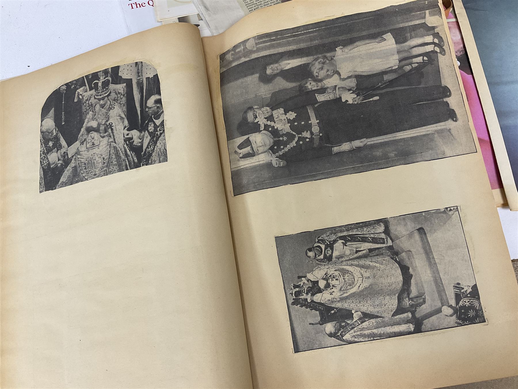 Pair of Zenith 8x40 Field binoculars together with Agfa camera with Silette lens, both in cases, and quantity of commemorative newspaper ephemera to include The Illustrated London News Record of the Glorious Reign of Queen Victoria