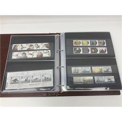 Queen Elizabeth II mint decimal stamps, mostly in presentation packs, face value of usable postage approximately 890 GBP
