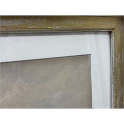 Thomas Bush Hardy RA RBA (British 1842-1897): Shipping on the Thames at 'Greenwich', looking towards the Royal Naval College, watercolour signed titled and dated 1885, 39cm x 101cm