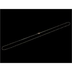 22ct gold thin wedding band, two 9ct gold onyx signet ring and a 9ct gold chain, all hallmarked