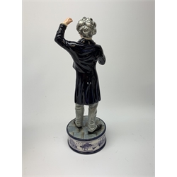 A limited edition Royal Doulton figurine, Ludwig von Beethoven HN5195, 308/350, with box and certificate.