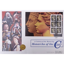  Queen Victoria 1900 gold full sovereign in 'The Monarchs of the 20th Century Gold Sovereign Cover'  