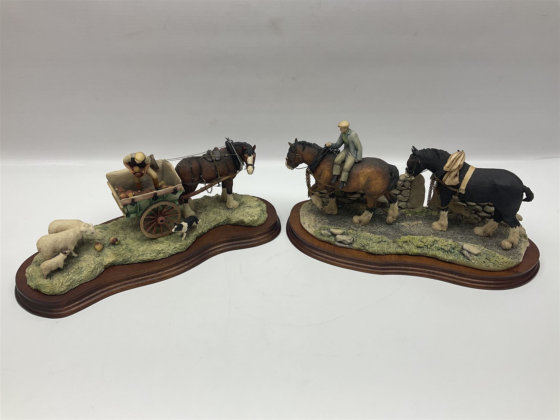 Two Border Fine Arts figure groups | Antiques, Collectables