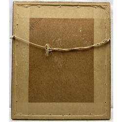 Joseph Walter West (British 1860-1933): Lady with Violin, watercolour and pencil signed with monogram 29cm x 22cm