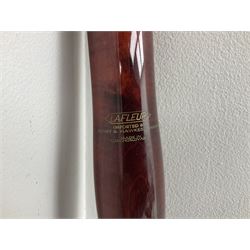 Lafleur bassoon imported by Boosey & Hawkes from Czechoslovakia, serial no.8 2600; in fitted hard carrying case with crooks and accessories