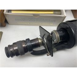 Large collection of microscope lenses, for various microscopes 