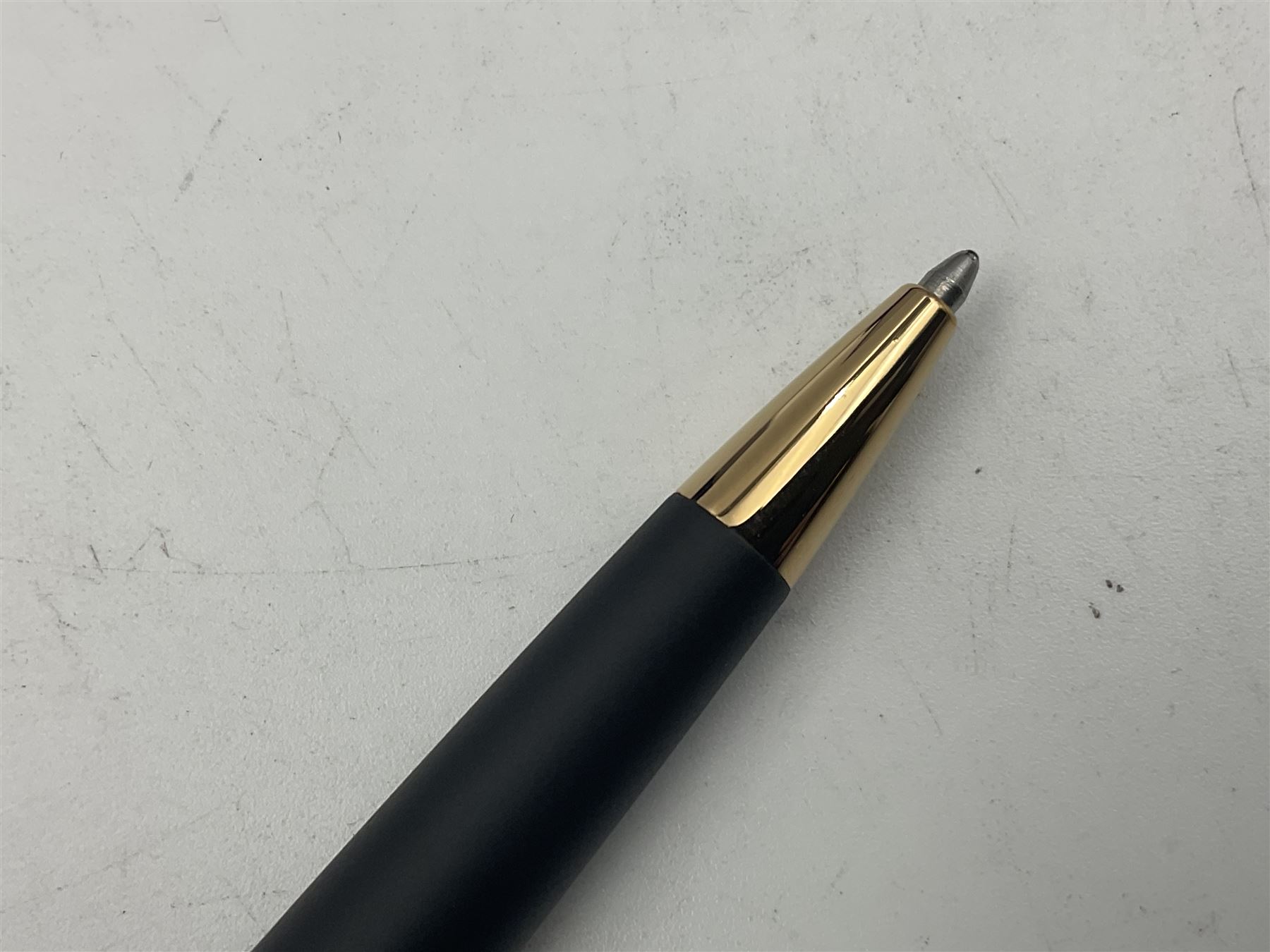 Waterman Hemisphere fountain pen and matching ballpoint pen, both in presentation boxes