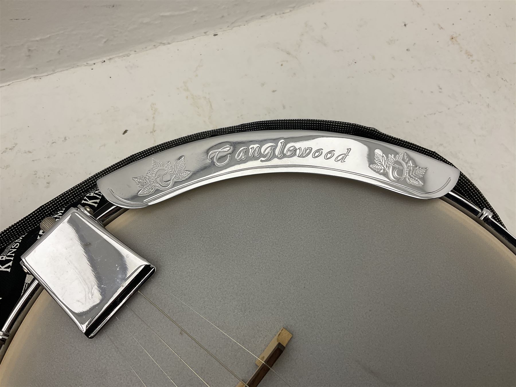 Tanglewood Union Series TWB 18 M5 five-string banjo, serial no.WE131200382 L96cm; in soft carrying case