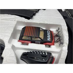 Scalextric - Rallye Internationale set with Audi Quattro and Austin Metro; boxed with instructions