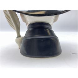 Grayshott Pottery limited edition Terry Pratchett character jug 184/1500, with certificate, H19cm