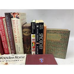 Thirty-five books of military interest including WW2, collector's reference books, fiction etc