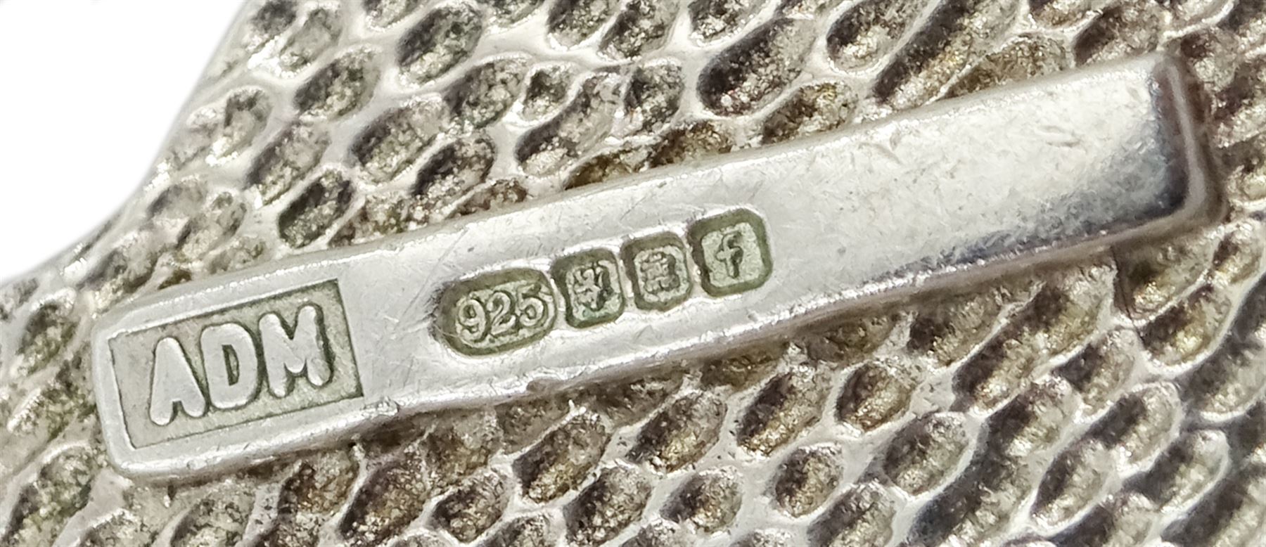 Swedish silver Viking ship brooch by G. Dahlgren & Co, Scottish silver Viking ship brooch by Iain MacCormick, Iona and a Scottish silver Celtic bird pendant, makers mark ADM, Edinburgh 2005