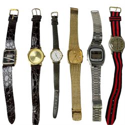 Collection of watches and cufflinks including continental silver pocket watch, gold plated pocket watch, boxed Rotary wristwatch, etc