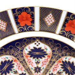 Royal Crown Derby Old Imari 1128 six dinner plates, D27cm 
