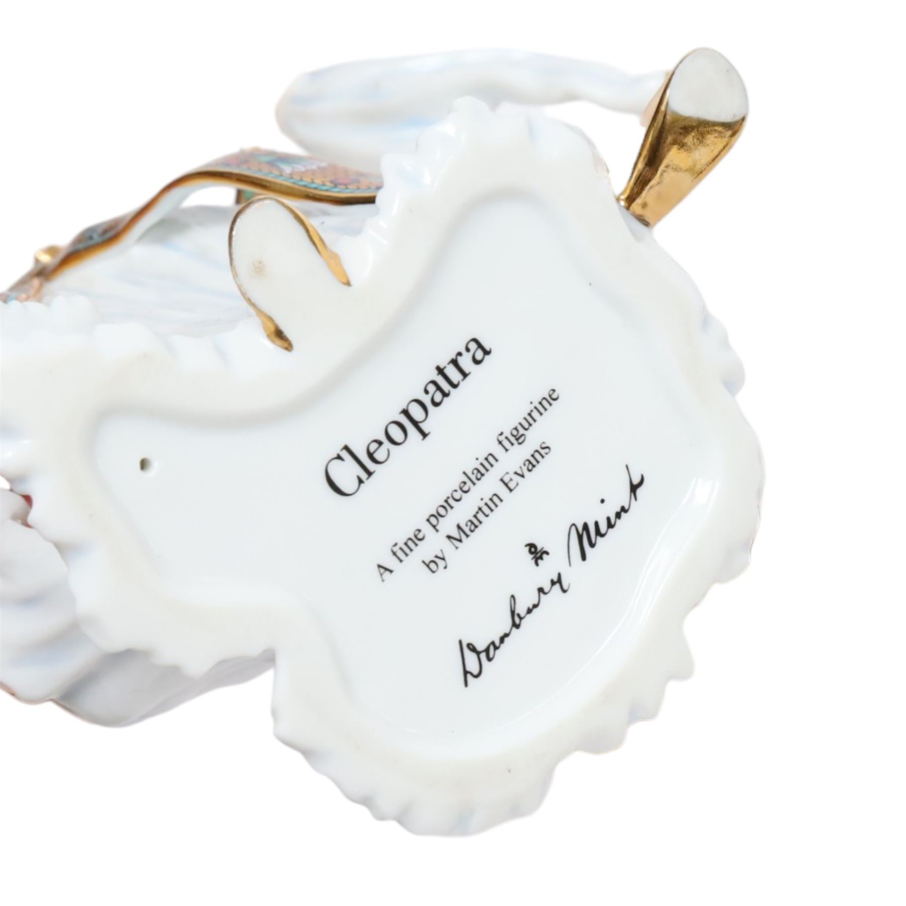 Royal Worcester Music of the Nile, together with Coalport Cleopatra, Wedgwood Tutankhamun and two Danbury Mint 