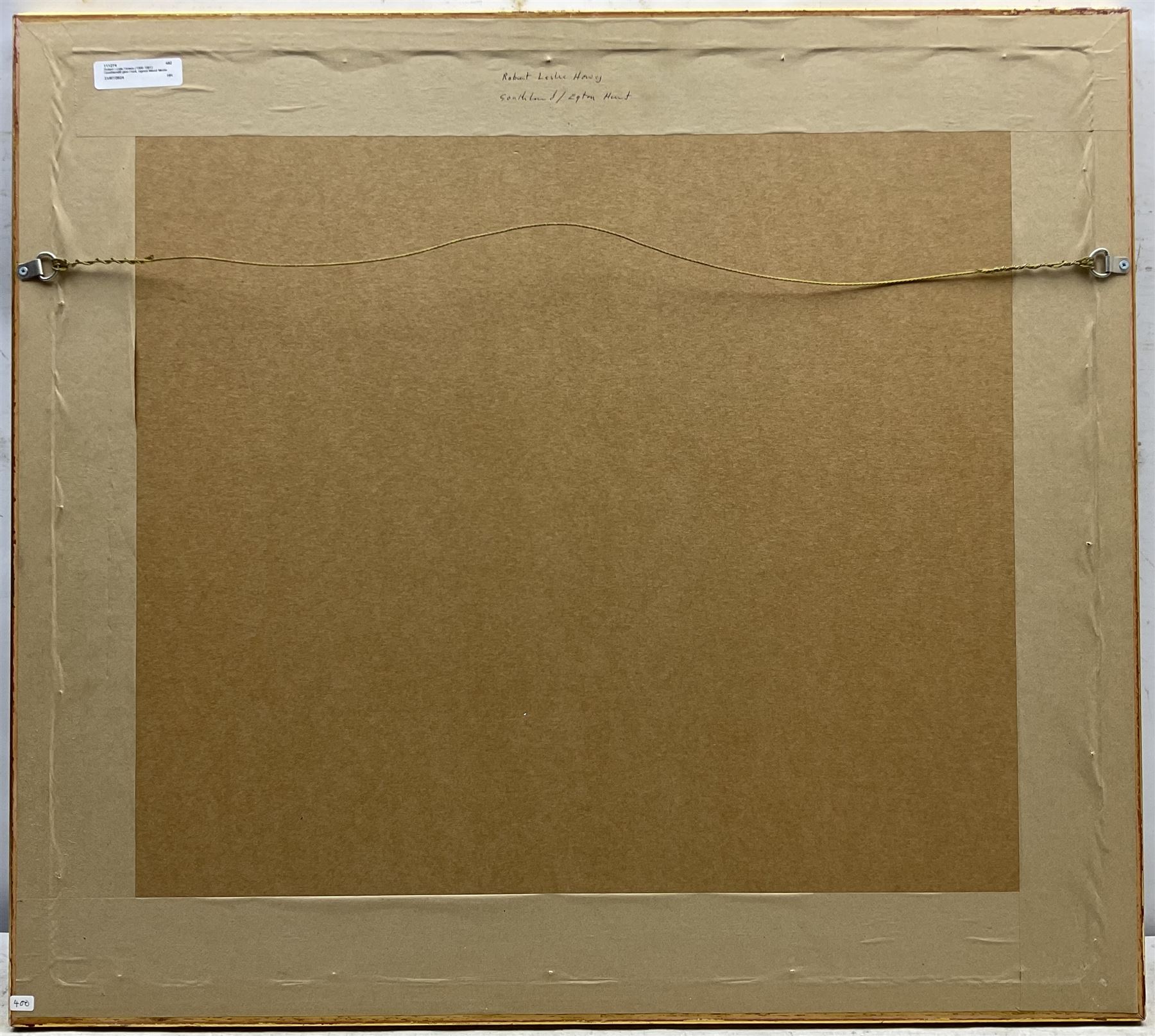 Robert Leslie Howey (British 1900-1981): The Egton Hunt, mixed media signed, titled verso 36cm x 45cm