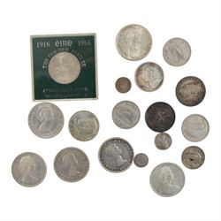 Six Canada silver one dollar coins, 1953, 1958 (2), 1966 (2), and 1967, together with appr...