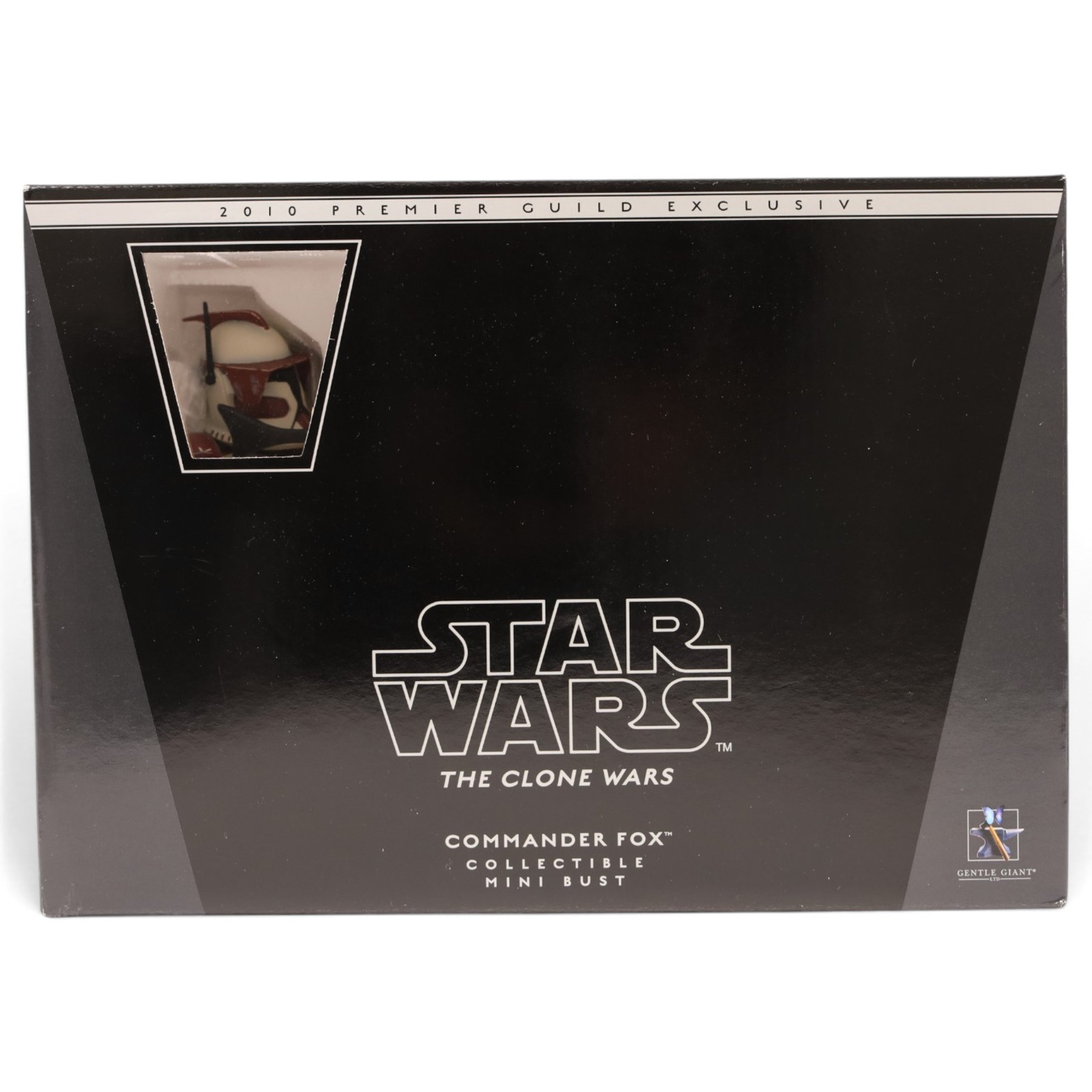 Five Gentle Giant Star Wars Collectible Mini Busts, comprising Darth Vader Emperor's Wrath, Royal Guard, Commander Fox, Boba Fett and Lieutenant Renz, together with a Sideshow Collectibles Holographic Darth Sidious with Mechno Chair 1:6 scale figure, all boxed