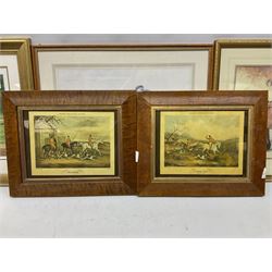 Collection of Equestrian related prints including 'Passion and Patience' after John Sargent Noble max 29cm x 40cm (6)