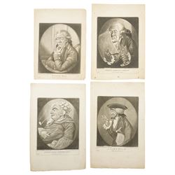 After Robert Dighton (British 1752–1814): 'I Vont Take a Farden Less', 'A Lame Duck', 'A Sour Dog', 'What a Glorious Speech!', and 'Devilish Cold', set of five late 18th/early 19th century satirical mezzotint engravings, published by Bowles and Carver, c.1796–1801, max 24cm x 15cm (5) (unframed)