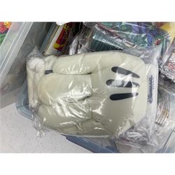 Large quantity of Mcdonalds toys to include Snoopy figures in two boxes