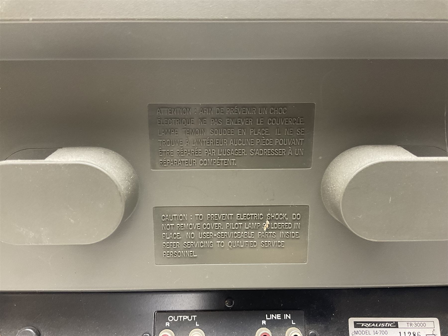 Realistic TR-3000 Logic Control stereo tape deck reel to reel HiFi, with a large collection of reels 